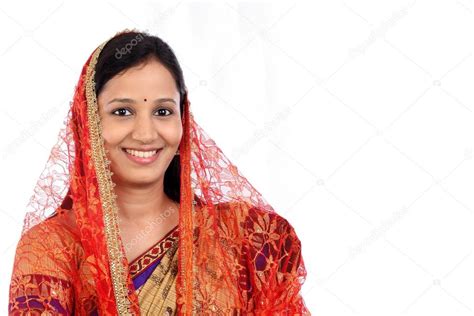 Young Traditional Indian Woman Stock Photo By ©qpicimages 75931037