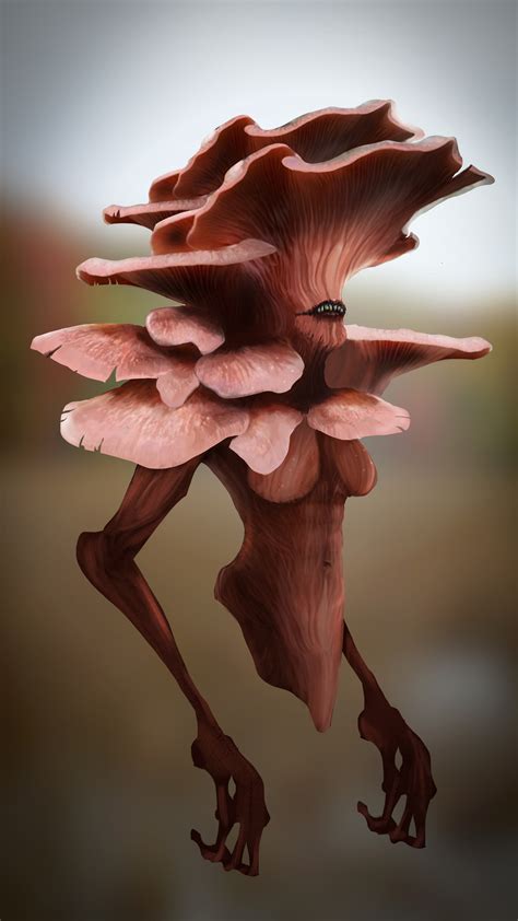 Artstation Mushroom Creature Design