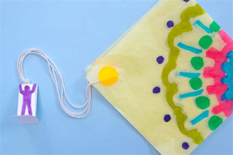 How To Make A Paper Parachute Toy Based On Nature Babble Dabble Do