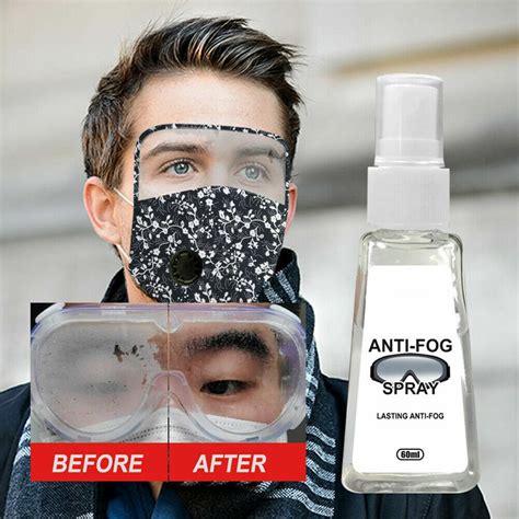 Anti Fog Spray Eyeglass Lens Defogger Glasses Safety For Ski And Diving Goggles Ebay
