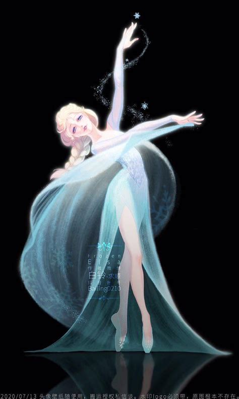 Anna And Elsa Doing Ballet By Beling0210 R Frozen