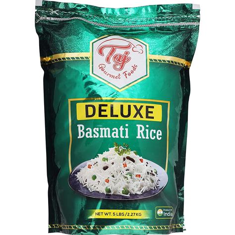 Buy Online Taj Deluxe Basmati Rice Everyday Basmati 10lbs Size 5