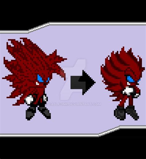 Ultra Perfect Nazo Sprite Revamp By Cable Ink On Deviantart