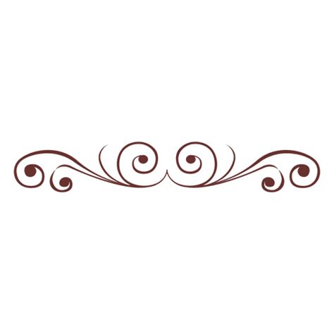 Decorative Ornamented Divider 6 Transparent Png And Svg Vector File