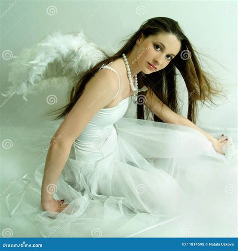 Beautiful Girl Of Angel Stock Image Image Of Angel