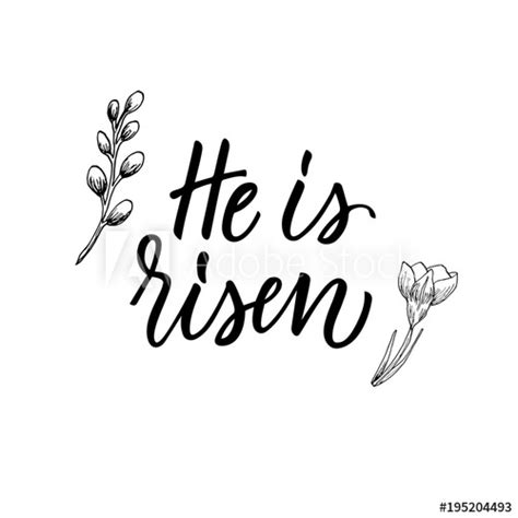 He Is Risen Black And White Clipart 10 Free Cliparts Download Images