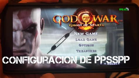 God Of War Ghost Of Sparta Ppsspp Configuración Android Youtube