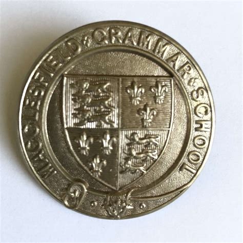 Macclesfield Grammar School Otc Cap Badge