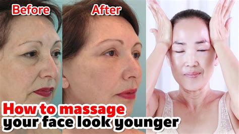 How To Massage Your Face To Look Younger No Talking Anti Aging Facial Massage Youtube