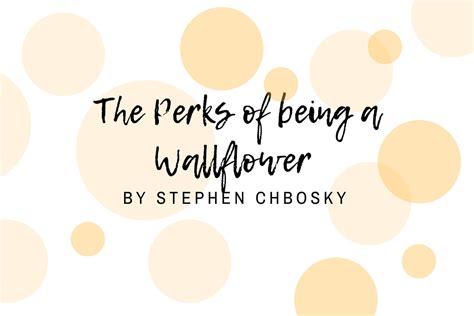 The Perks Of Being A Wallflower By Stephen Chbosky Book Review