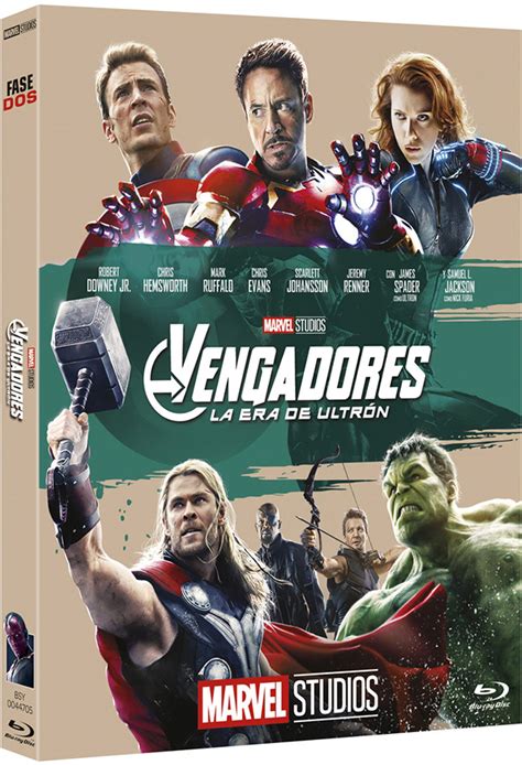 Vengadores La Era de Ultrón Edición Coleccionista Blu ray
