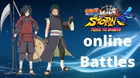 Obito Madara Gameplay Online Naruto Shippuden Ultimate Ninja Storm 4