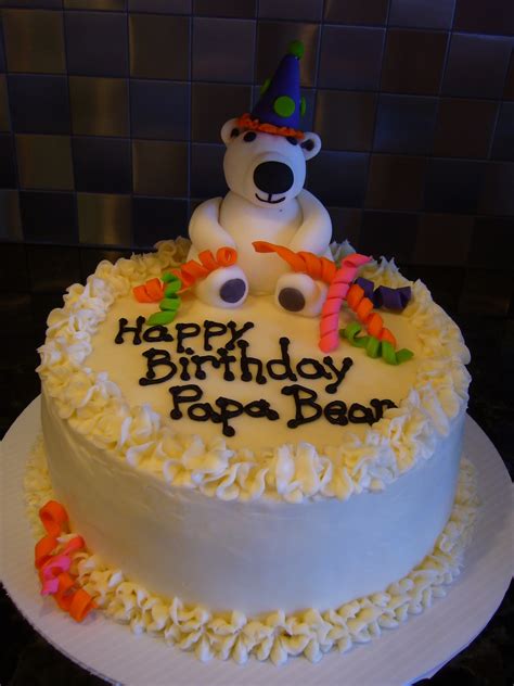 Janey Cakes: Happy Birthday Papa Bear