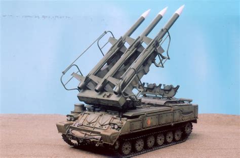 Model 12 Russia Sam 6 Antiaircraft Missile