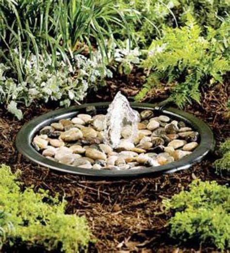 Create A Serene In Ground Fountain Plow And Hearth Water Fountains