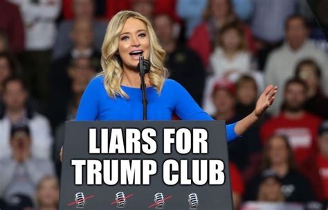 Photo Liars For Trump Club Kayleigh Mcenany Meme