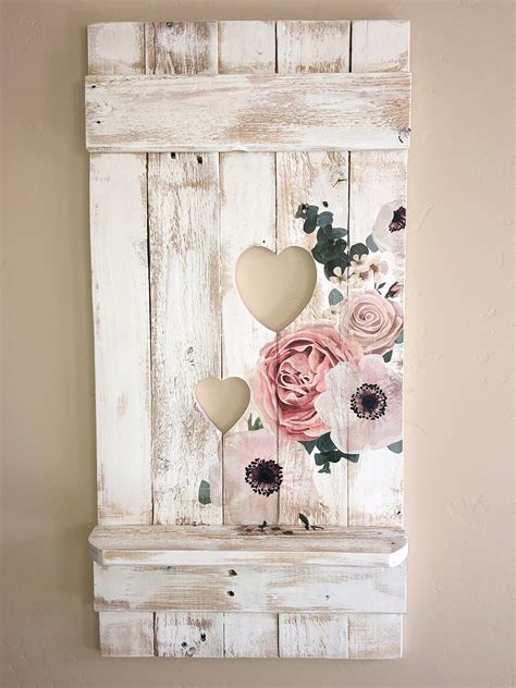Reserved For Lwll85 Etsy Shabby Chic Wood Wall Wood Wall Decor
