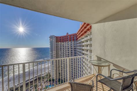 Lovely Beachfront Condo W Private Balcony Shared Pool And Hot Tub