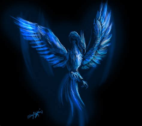 Blue Phoenix | Phoenix wallpaper, Phoenix tattoo, Phoenix bird