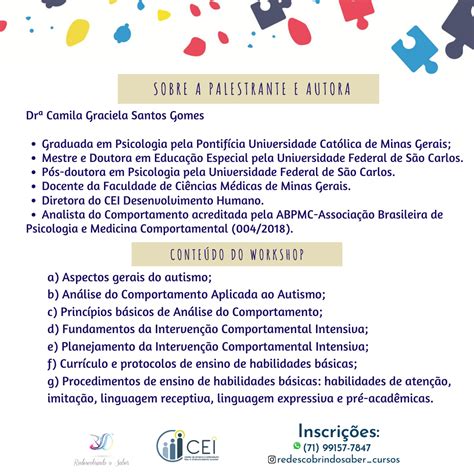 Ensino De Habilidades Básicas Para Pessoas Com Autismo Pdf