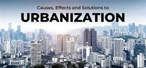 Urbanization Cause And Effect Geeksforgeeks