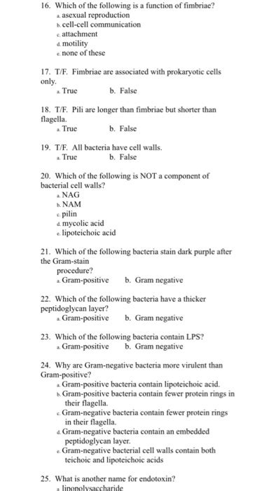 Solved Microbiology Practice Exam