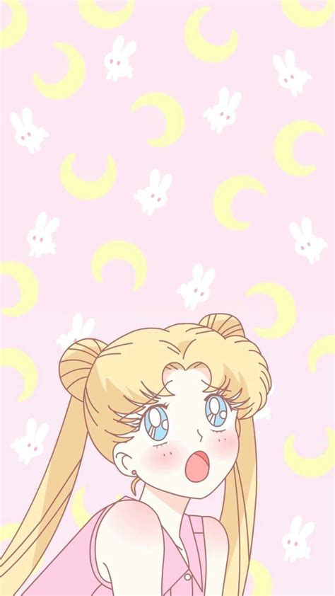Iphone Aesthetic Lockscreen Sailor Moon Wallpaper