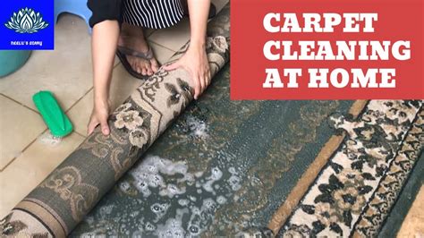 How To Clean Carpet At Home Easy Diy Rug Cleaning Cleaning Carpet Without Machine YouTube