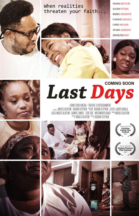 Coming Soon Last Days Nollywood Reinvented
