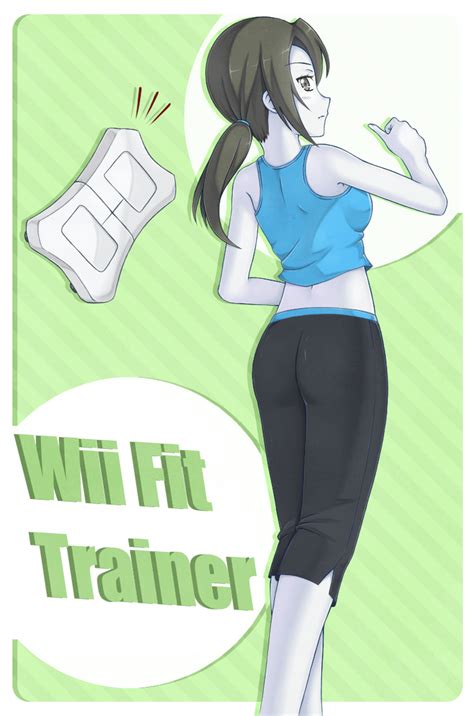 Wii Fit Trainer By Merum Sb Blueolimar On Deviantart