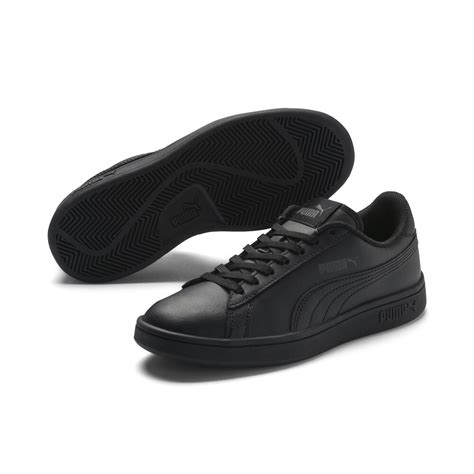 Smash V2 L Kids Sneakers Black Puma