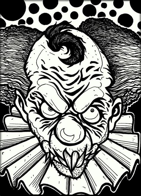 Free Creepy Coloring Pages