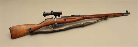 Russian Mosin Nagant Sniper Rifle In 762 X 54r With