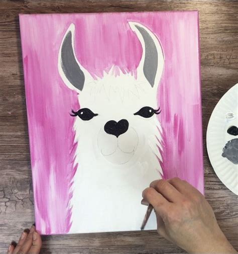 Pin On Llama Painting