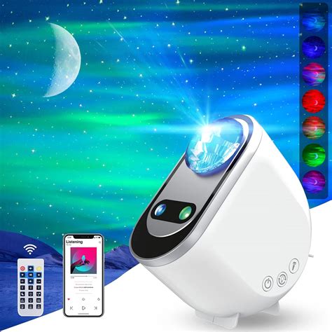 Mertturm Galaxy Aurora Projector 3 In 1 Led Northern Lights Star