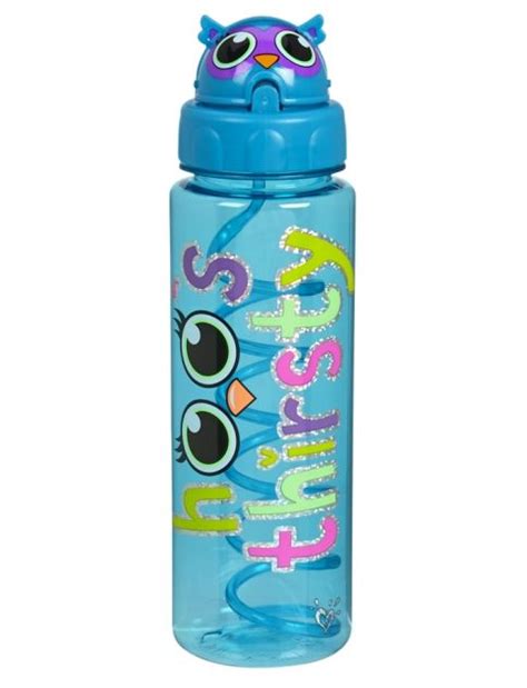 Owl Critter Cap Water Bottle Girls Water Bottles Accessories Shop