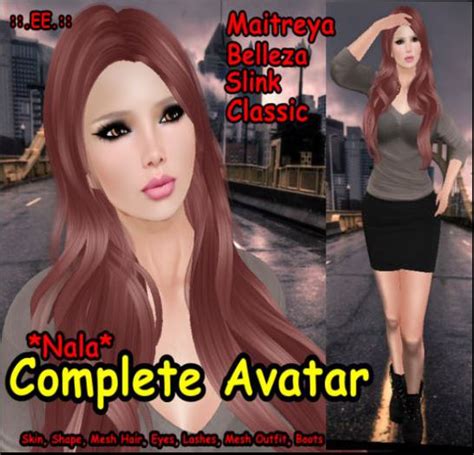 Second Life Marketplace Ee Complete Avatar Nala