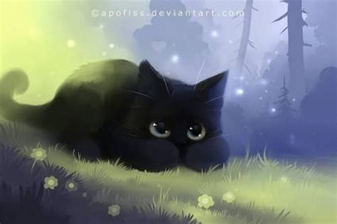 Cat Apofiss And Cute Image Pet Anime Anime Animals Warrior Cats
