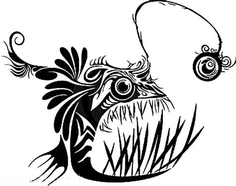 Angler Fish Devian Art Coloring Pages | Best Place to Color