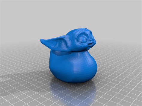 Free 3d File Baby Yoda Duck 👶・3d Printable Model To Download・cults