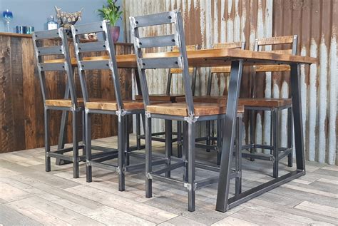 Industrial Style Dining Chair Bespoke Dining Chairs Wooden Chairs