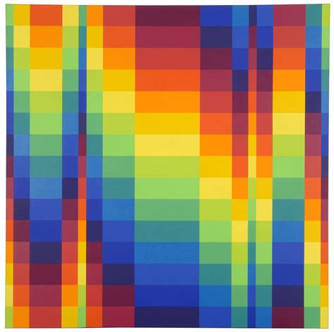 Richard Paul Lohse Colour Field Painting Geometric Art Abstract