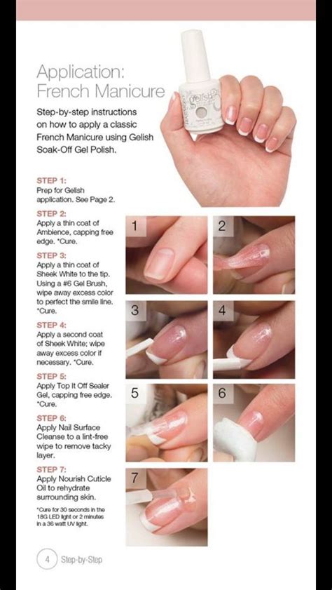 Gel French Manicure Manicure Steps French Manicures Diy