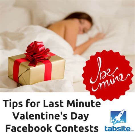 Tips For Last Minute Valentines Day Facebook Contests