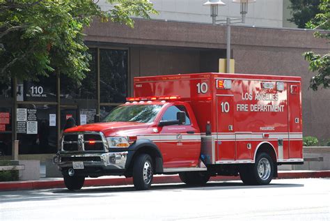 Lafd Ambulance Los Angeles Fire Department Dodge Ambulance So Cal