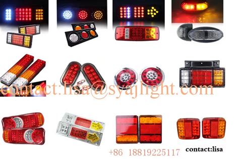 2018 New Truck Rear Led Lamp Truck Tail Lights Universal Taillight Led