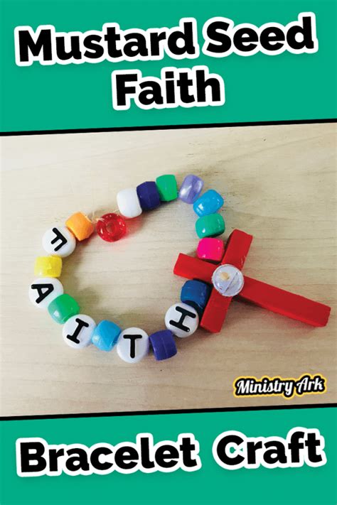 Mustard Seed Of Faith Bracelet Craft Ministryark Childrens Church