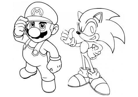Sonic coloring pages are set of pictures of a famous superhero who can run at supersonic speeds and curl into a ball, primarily to attack enemies. Sonic The Hedgehog Coloring Pages - 1NZA