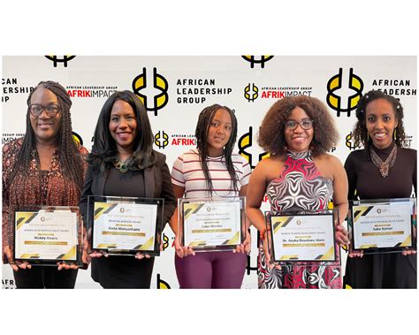 introducing the women empowerment award winners african leadership group