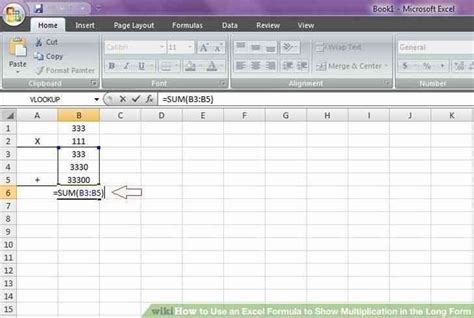 Formula Excel Para Multiplicar